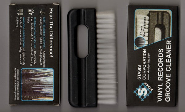 vinyl records groove cleaner